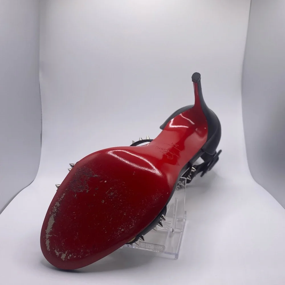 Christian Louboutin Choca Spike Heels - Picture 12 of 13